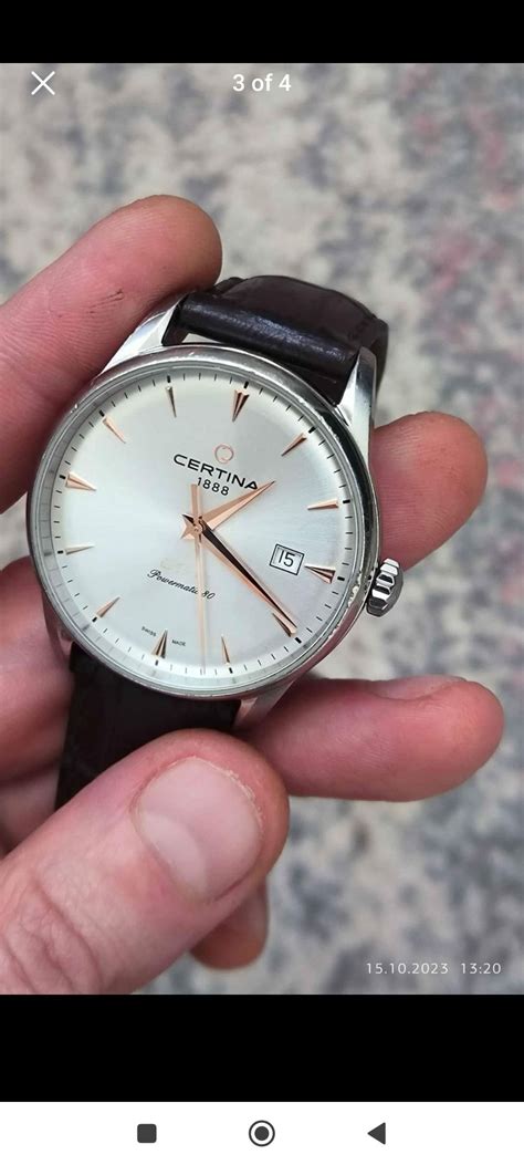 how to spot a fake certina watch|real counterfeit watches.